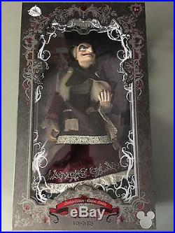 D23 Expo 2017 Snow White Evil Queen Old Hag Witch Doll LE 723!