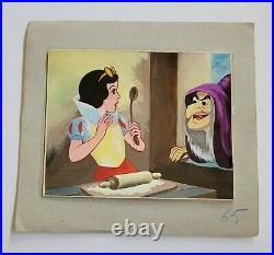 1938 Disney Snow White Evil Queen original published trading card art painting