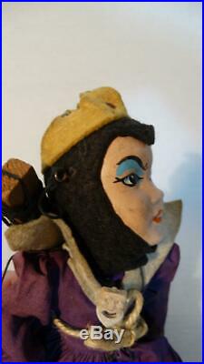 1939 Madame Alexander Tony Sarg Marionettes Snow White & Stepmother(evil Queen)