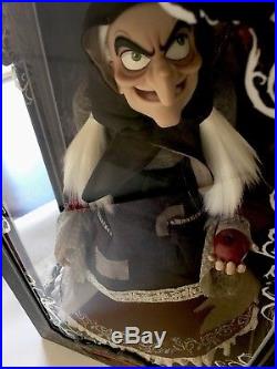 2017 D23 EXPO Disney Store Snow White Evil Queen Old Hag Witch LE 723 Doll