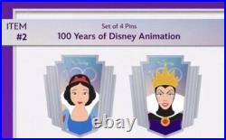 2023 Disney Destination D23 MOG WDI LE300 Pin Evil Queen & Snow White