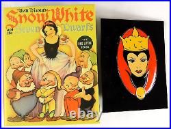 2 Disney Jumbo Pins Archived D23 Big Little Books BAMBI & Snow White Evil Queen