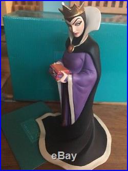 A Disney Wdcc Snow White's Evil Queen Bring Back Her Heart With Coa & Box