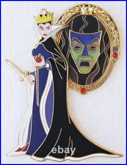 Art Of Evil Queen Magic Mirror Snow White 7 Dwarfs Gio Outta Minds Fantasy Pin