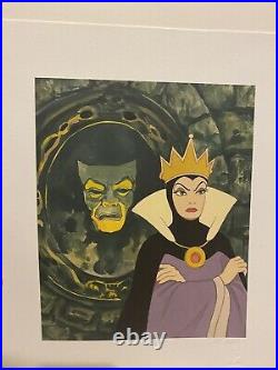 Authentic Evil Queen giclee Art of Disney Storybooks Rare HC14/25
