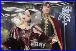 BNIB DISNEY Platinum Snow White Prince Evil Queen Limited Edition 17 Doll