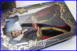BNIB DISNEY Platinum Snow White Prince Evil Queen Limited Edition 17 Doll