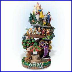 BRADFORD Disney Snow White and the Seven Dwarfs Sculpture with the Evil Queen