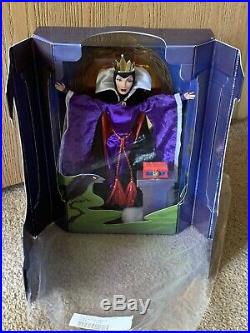 Brand New Disney Snow White Evil Queen Great Villains Collection Doll