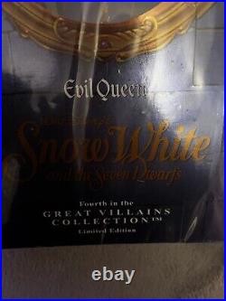 Brand New With Receipt EVIL QUEEN Doll FROM DISNEY'S SNOW WHITE