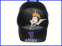 CC042 Disney X Coach West Backpack With Evil Queen Motif Snow White Villains NW