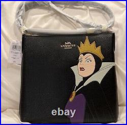 COACH X DISNEY Evil Queen Rowan File Bag Villain Snow White Purse NWT
