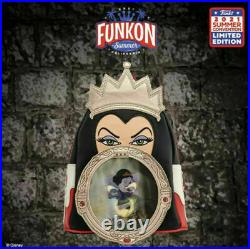 CONFIRMED Funkon 2021 Virtual Con Snow White Evil Queen Mini Backpack Loungefly