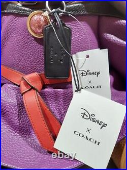 Coach x Disney Villains Evil Queen Collectible Bear Plush Limited Leather