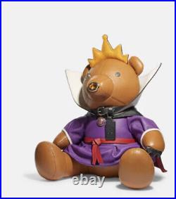 Coach x Disney Villains Evil Queen Collectible Bear Plush New