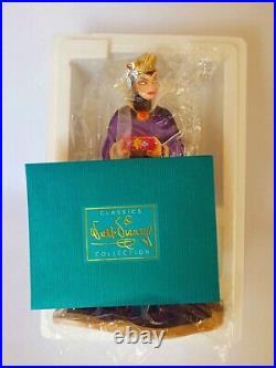 Collectable WDCC Classics, Snow White/Evil Queen with COA, 60th (sorry, no box)