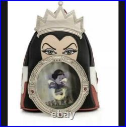 Confirmed 2021 Virtual Funkon Loungefly Snow White Evil Queen Mini Backpack ONLY