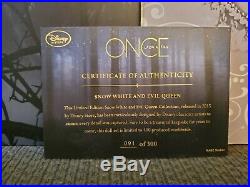 D23 Disney Store Exclusive ONCE UPON A TIME DOLL SET Evil Queen Snow White Dolls