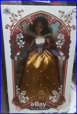 D23 EXPO 2017 Disney Store SNOW WHITE & EVIL QUEEN Old hag DOLL 17 EXCLUSIVE LE
