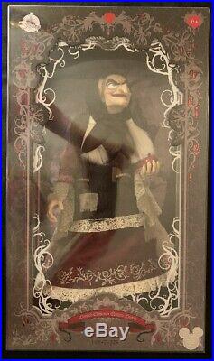 D23 Expo 2017 Old Hag Witch Evil Queen Heirloom 17 Doll LE 723 Snow White New