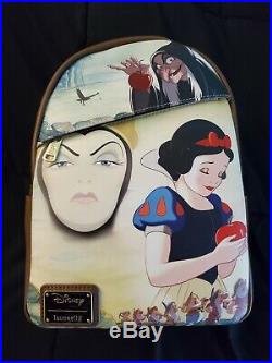 DEC Disney Employee Center Loungefly Snow White Evil Queen Backpack LE600 Apple