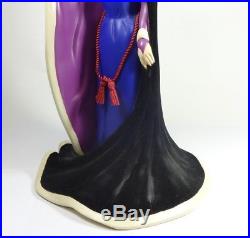 DISNEY BIG FIG SNOW WHITE EVIL QUEEN NOW BEGAN THY MAGIC SPELL (Working) LE