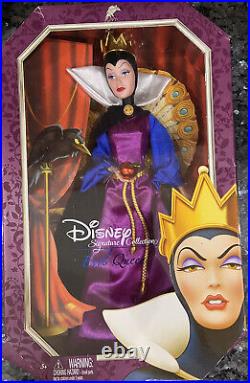 DISNEY EVIL QUEEN? Doll Mattel Signature Collection Snow White NIB