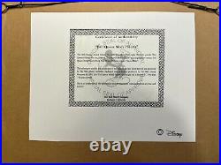 DISNEY Evil Queen Model Sheet (PIN SET) 659/7,500 Brand new Mint condition