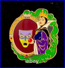 DISNEY PIN MAGIC MIRROR Villain Evil Queen LE 125 Diva Snow White Apple
