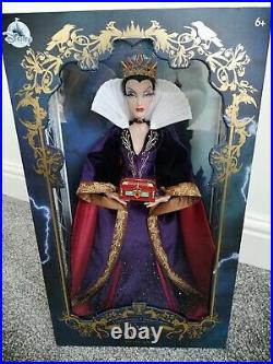 DISNEY STORE SNOW WHITE 80th ANNIVERSARY 17 THE EVIL QUEEN LIMITED EDITION DOLL