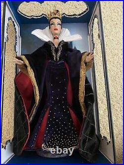 DISNEY STORE SNOW WHITE EVIL QUEEN LIMITED EDITION DOLL 17 Free Shipping