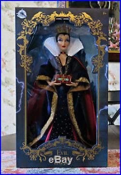 DISNEY STORE THE EVIL QUEEN 17 Limited Edition of 4000 DOLL NIB SNOW WHITE 1406