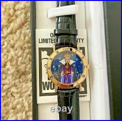 DISNEY Snow White EVIL QUEEN PAINTIING with WATCH Artist YAKOVETIC LE 40/50 COA