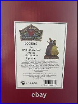 DISNEY TRADITIONS Snow White & Evil Queen'Evil & Innocence' Boxed & Brand New