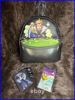 Danielle Nicole Disney Snow White Evil Queen Cauldron Poison Apple Mini Backpack