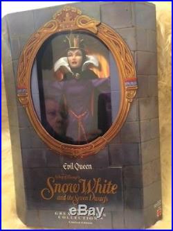 Designer Disney Villain Evil Queen from Snow White Doll LTD EDITION BRAND NEW