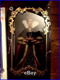 Disney 2017 SNOW WHITE EVIL QUEEN DOLL LIMITED EDITION OF 4000 SOLD OUT