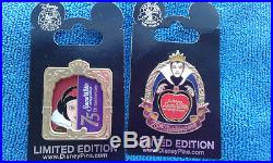 Disney 4 pins snow white Old Hag / Evil Queen limite édition