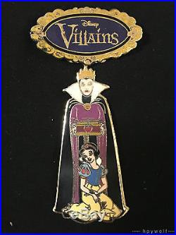 Disney Auctions EVIL QUEEN & OLD HAG VILLAINS SPINNER LE 100 Pin Snow White
