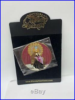 Disney Auctions Elisabete Gomes Evil Queen Throne LE 100 Pin Snow White 7 Dwarfs