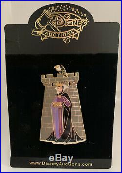 Disney Auctions Evil Queen Castle Turret Pin LE 100 HTF Rare Snow White