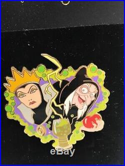 Disney Auctions Old Hag Evil Queen Transformation LE 100 Pin Snow White