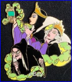 Disney Auctions Pin Evil Queen Transformation Jumbo Old Hag Le 100 Snow White