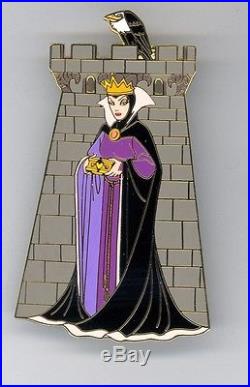 Disney Auctions Snow White Villain Evil Queen Castle Turret Jumbo LE 100 Pin