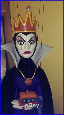 Disney Bob Baker Marionette Snow White Evil Queen