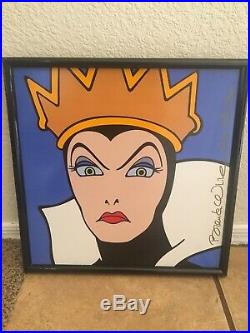 Disney Brenda White Snow White's Evil Queen Tile LE 250 16 x 16 inches