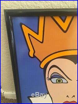 Disney Brenda White Snow White's Evil Queen Tile LE 250 16 x 16 inches