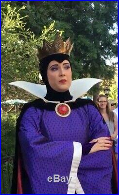 Disney Cast Member Costume Snow White Evil Queen Crown Prop Disneyland