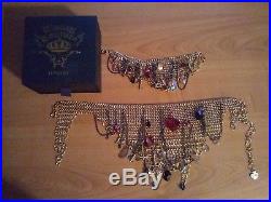 Disney Couture Snow White Evil Queen Necklace And Bracelet with Box