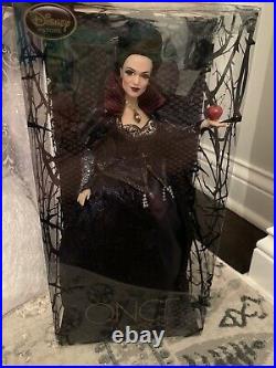 Disney D23 Exclusive SIGNED Once Upon a Time Snow White & Evil Queen Doll Set LE